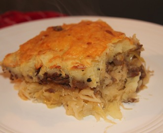 Pittige Zuurkoolschotel Uit De Oven